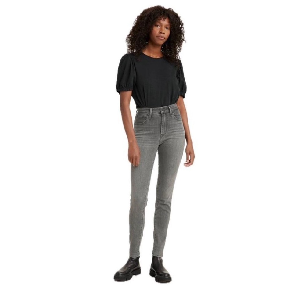 Levi's Gray Skinny Jeans for Women